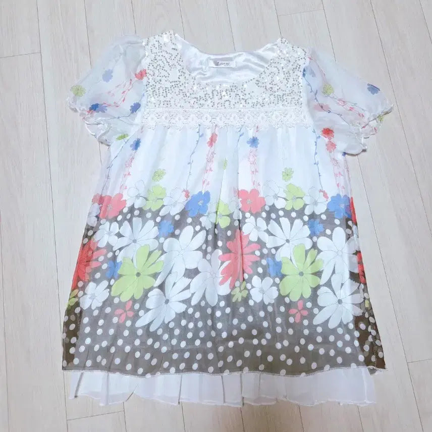 [BUNJANG] Flowy and Cool Blouse / [S] 하늘하늘 시원한 블라우스