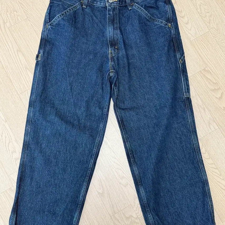 [BUNJANG] Levi's SilverTab Carpenter Baggy Fit Dark Indigo Jeans 36x34 / 리바이스 실버탭 카펜더 배기핏 다크 인디고 36x34