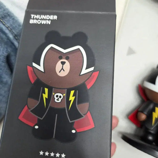 [BUNJANG] Line Friends Thunder Brown Figure / 라인프렌즈 썬더브라운 피규어