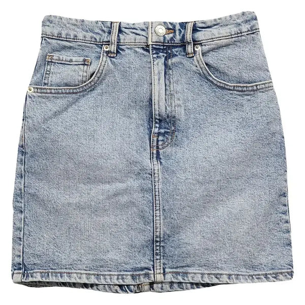 [BUNJANG] Zara Light Wash Denim Skirt XS / 자라 연청 데님 스커트 XS