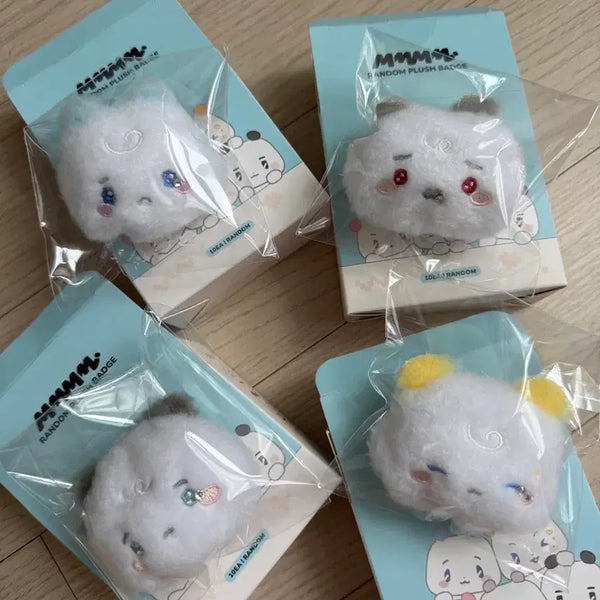 [BUNJANG] PLAVE Baby Mmemimu Badge Bundle Set / 플레이브 베이비 므메미무 뱃지 4개 일괄
