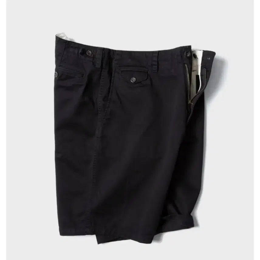 [BUNJANG] First Floor Chino Shorts Black 46 / 퍼스트플로어 치노 쇼츠 46