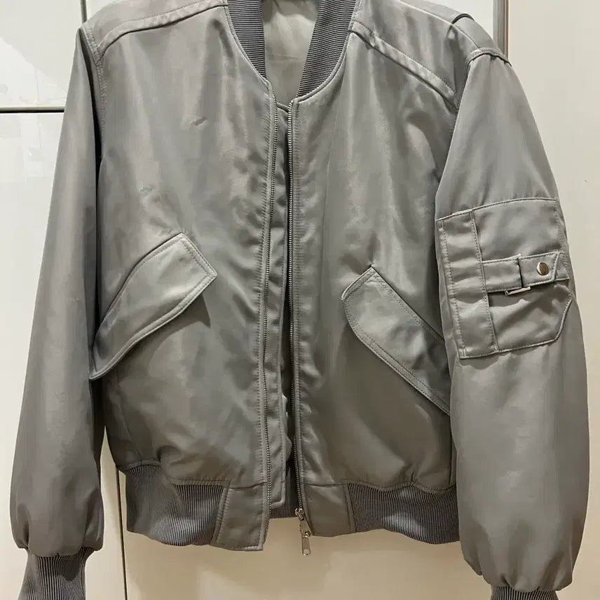 [BUNJANG] Elmood Flight Jumper Grey Size 100-105 / 엘무드 항공점퍼 100~105