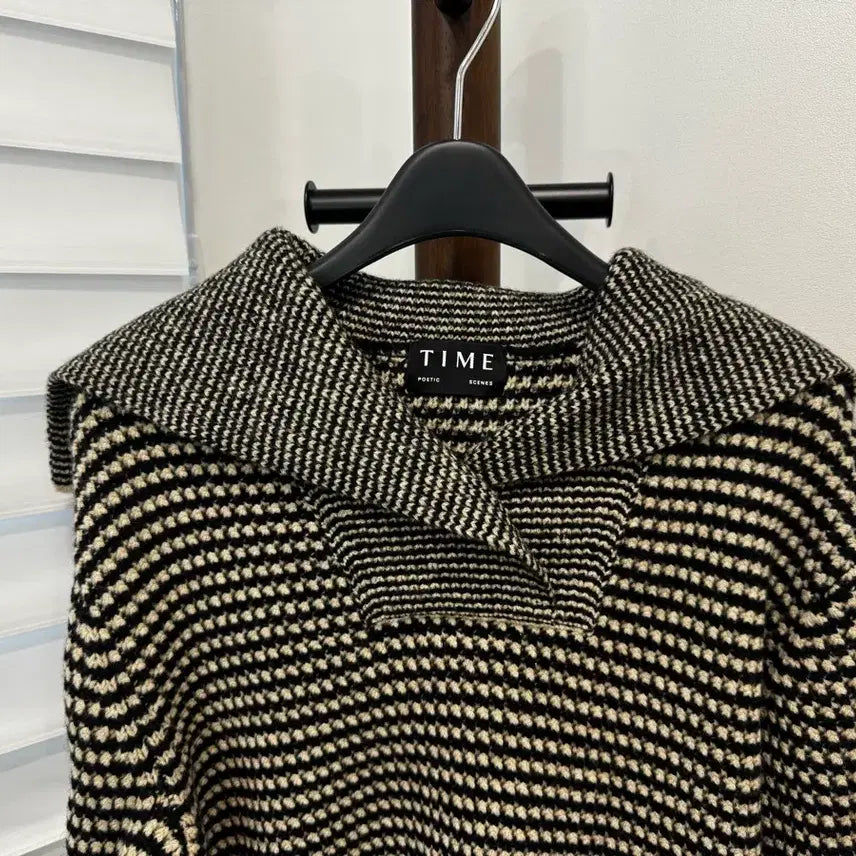 [BUNJANG] TIME by Handsome Sailor Collar Knit / 한섬 TIME 세일러카라 니트