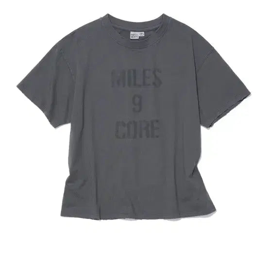 [BUNJANG] Partimento MILES 9 CORE 26s/s Charcoal T-Shirt / 파르티멘토 반팔 26s/s 차콜 새상품