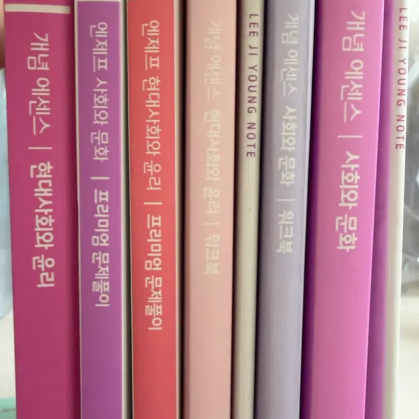 [BUNJANG] Lee Jiyoung Social Studies and Culture Set / 이지영 교재 사회와문화 세트