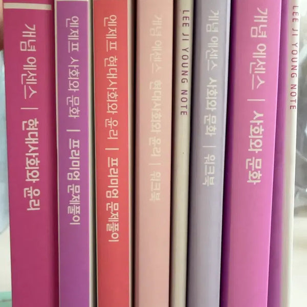 [BUNJANG] Lee Jiyoung Social Studies and Culture Set / 이지영 교재 사회와문화 세트
