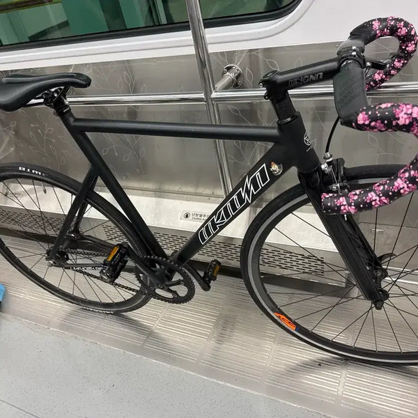[BUNJANG] Unknown Carbon Handlebar Fixed Gear Bicycle / 급처 언노운(카본 핸들바 포함)