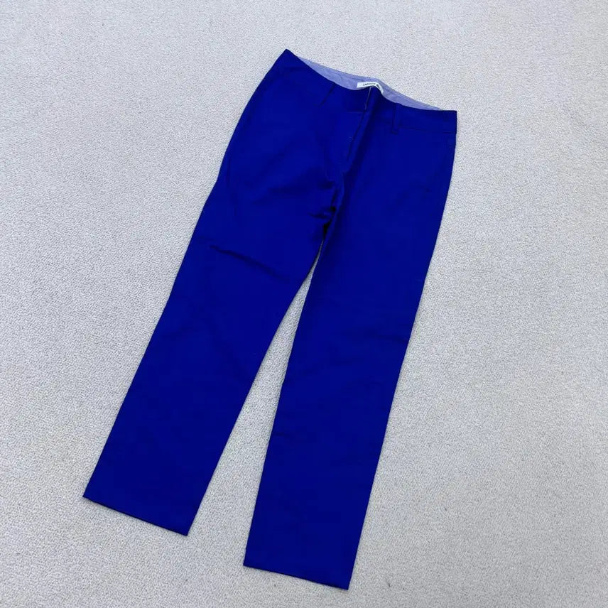[BUNJANG] Lacoste Women's Blue Chino Pants / 67/92 라코스테 여성 블루 치노 팬츠 0623E2