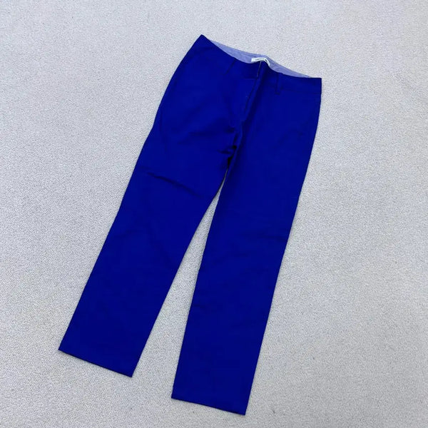 [BUNJANG] Lacoste Women's Blue Chino Pants / 67/92 라코스테 여성 블루 치노 팬츠 0623E2