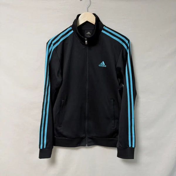 [BUNJANG] Adidas Tracktop Jersey Black Mint / 아디다스 트랙탑 져지 블랙 민트