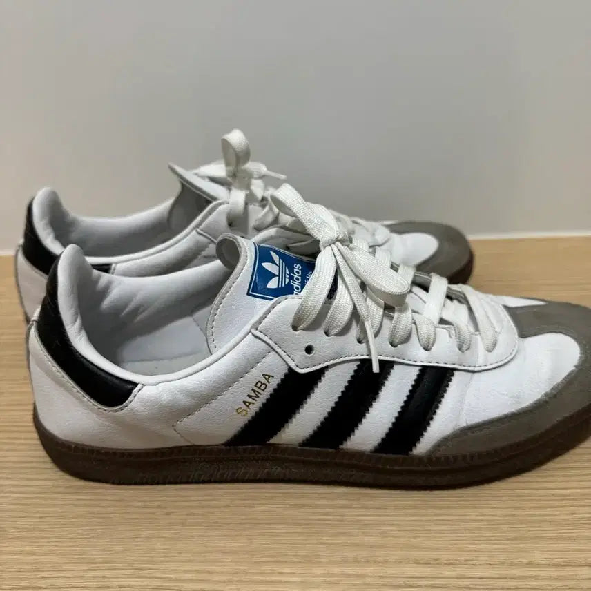[BUNJANG] Adidas Samba Vegan White 265mm Sneakers / 아디다스 삼바 비건화이트 265사이즈