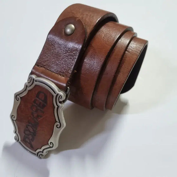 [BUNJANG] DSQUARED2 Vintage Genuine Leather Belt / 디스퀘어드2 빈티지 통가죽 벨트 허리띠 칭찬은고래도춤추게1