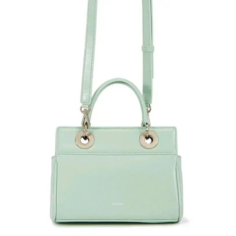 [BUNJANG] Koimooi Mint Leather Tote Bag / koimooi 디자이너백 민트 (정가22만원 토트백