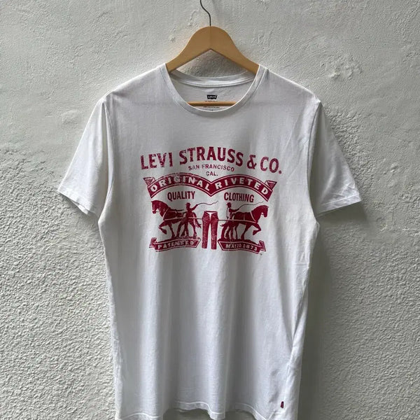 [BUNJANG] Levi's Big Logo Short Sleeve T-Shirt (L) / [L] 리바이스 빅로고 반팔티