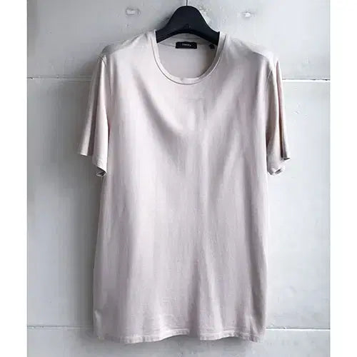 [BUNJANG] Theory Round Neck Casual T-Shirt / 띠어리 정품 - 통통55.66/새거수준