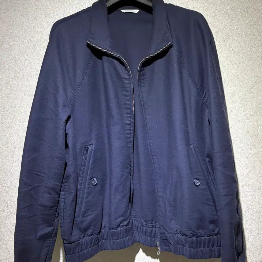 [BUNJANG] Zara Navy Blouson Jacket / 자라 네이비 블루종 자켓