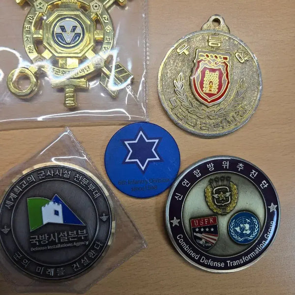 [BUNJANG] Military Unit Coins Bundle Set / (희귀매물) 부대코인 일괄 판매합니다.
