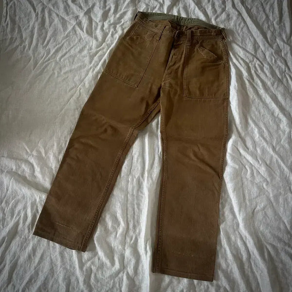 [BUNJANG] Freewheelers Union Special Overalls Brown Work Pants 31-32 / 프리휠러스 유니온스페셜오버롤즈 브라운 워크팬츠 31-32사이즈