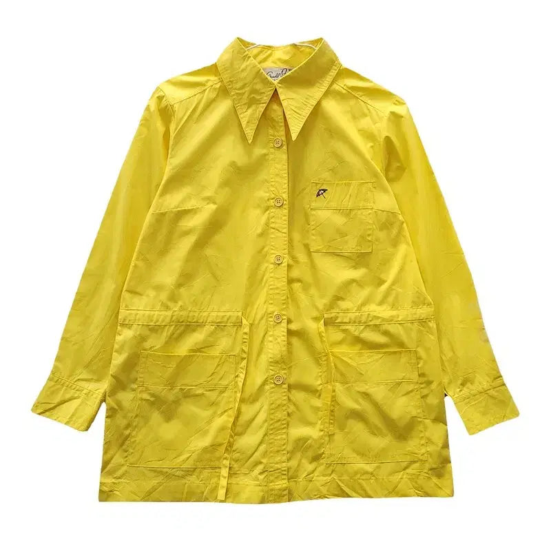 [BUNJANG] Arnold Palmer Drawstring Utility Shirt Jacket / ARNOLD PALMER 아놀드파머 드로우스트링 유틸리티 셔츠 자켓
