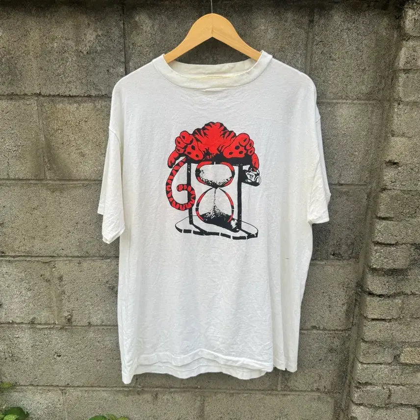 [BUNJANG] 80s Anvil Single Stitch Graphic T-Shirt / 80s anvil 빈티지 프린팅 싱글스티치 반팔 티셔츠