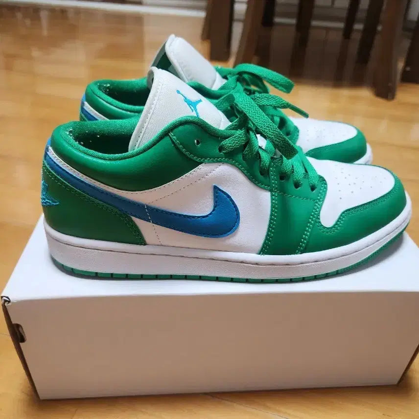 [BUNJANG] Air Jordan 1 Low Lucky Green - 270mm / 조던1로우 럭키그린 270사이즈