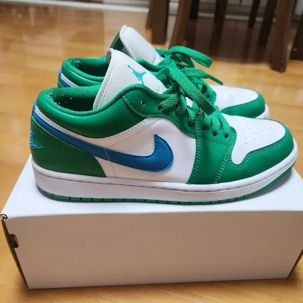 [BUNJANG] Air Jordan 1 Low Lucky Green - 270mm / 조던1로우 럭키그린 270사이즈
