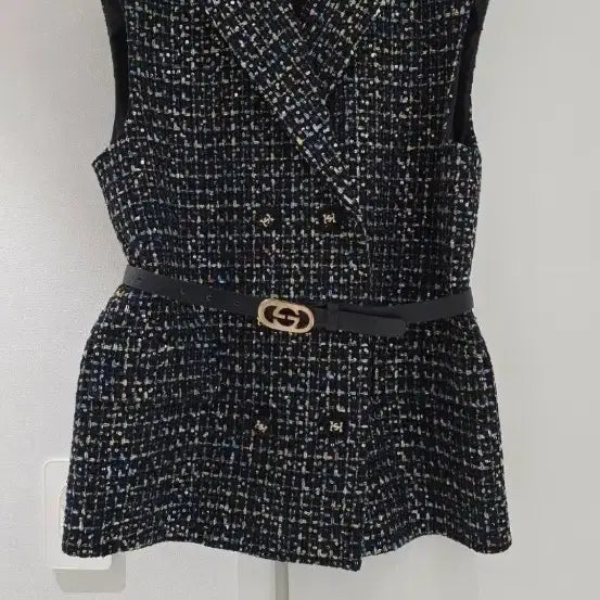 [BUNJANG] Tweed Vest / 트위드조끼55.66
