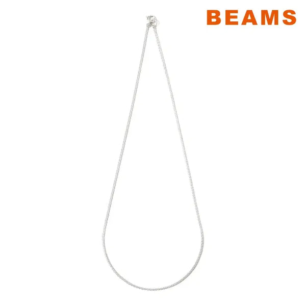[BUNJANG] Ray Beams Silver Spike Chain Necklace / 빔즈 레이 실버 스파이크 체인 목걸이