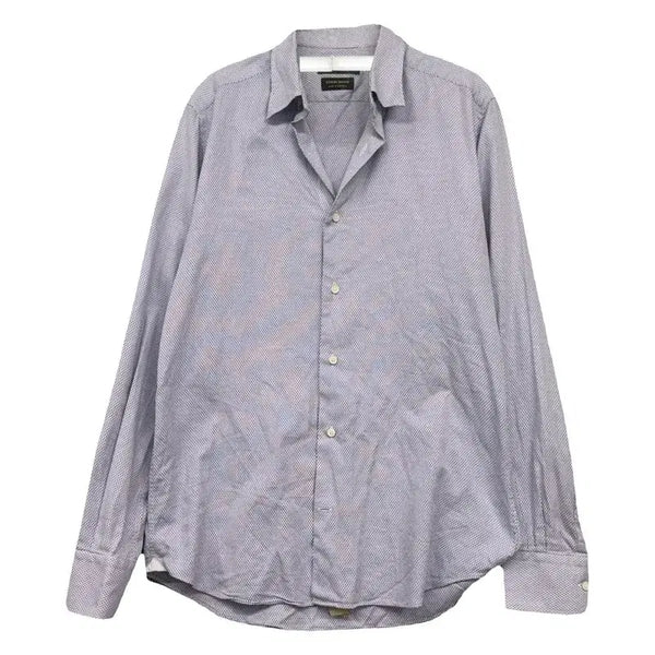 [BUNJANG] Massimo Dutti Striped Light Blue Shirt XS / 마시모두띠 스트라이프 라이트 블루 셔츠 XS