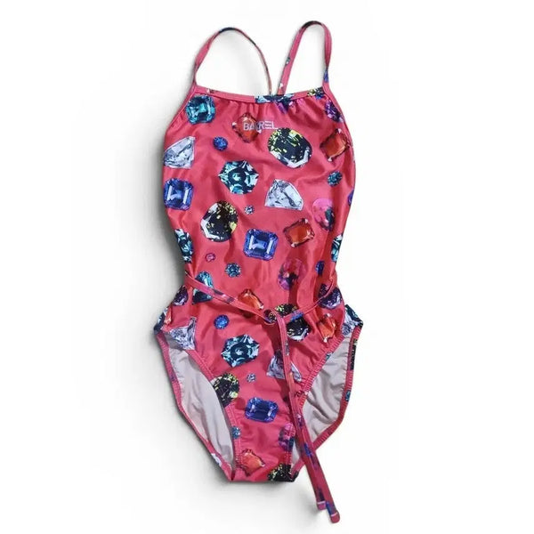 [BUNJANG] Barrel Red Jewel Women's Swimsuit XS / 배럴 레드 쥬얼 여성 수영복 xs