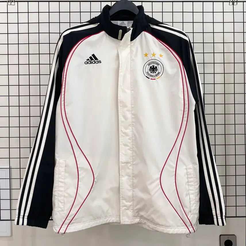[BUNJANG] Adidas 05-06 Germany Rain Jacket Windbreaker XL / <XL> 아디다스 05-06 독일 레인자켓 바람막이