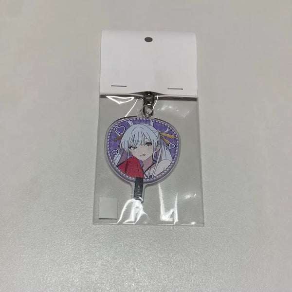 [BUNJANG] Chocagoya Yachiyo Princess Acrylic Keyholder Mini Fan / 초카구야 초가구야 공주 야치요 우치와 응원 부채 아크릴 키홀더