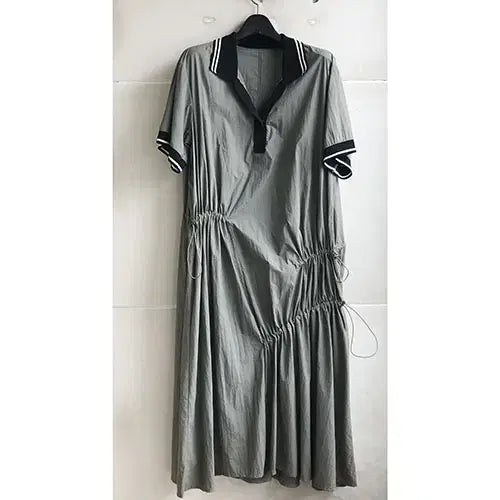 [BUNJANG] G-CUT Authentic Nylon Khaki Summer Dress / 지컷 정품 - 66.77/새거수준