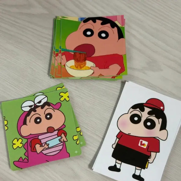 [BUNJANG] Crayon Shin-chan Die-Cut Sticker Set / 짱구는못말려 인스 마감 스티커