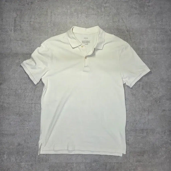 [BUNJANG] Polo Ralph Lauren White Short-Sleeve Polo Shirt / 만원샵)폴햄 흰색 반팔 카라티