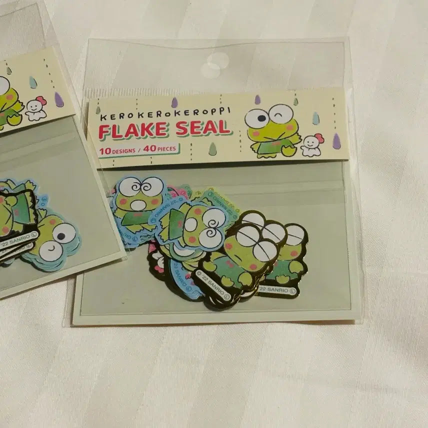 [BUNJANG] Sanrio Little Twin Stars Flake Stickers (40 pcs) / 산리오리틀트윈스타플레이크씰 40조각
