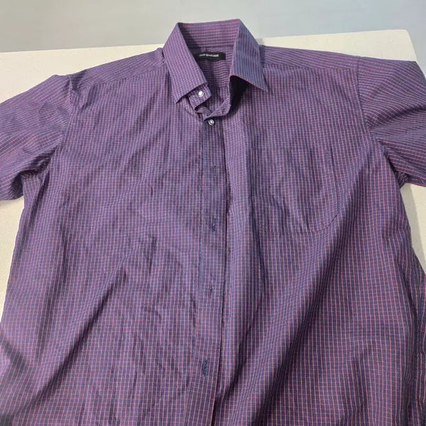 [BUNJANG] Louis Quatorze Men's Check Pattern Shirt / 루이까또즈남자남방