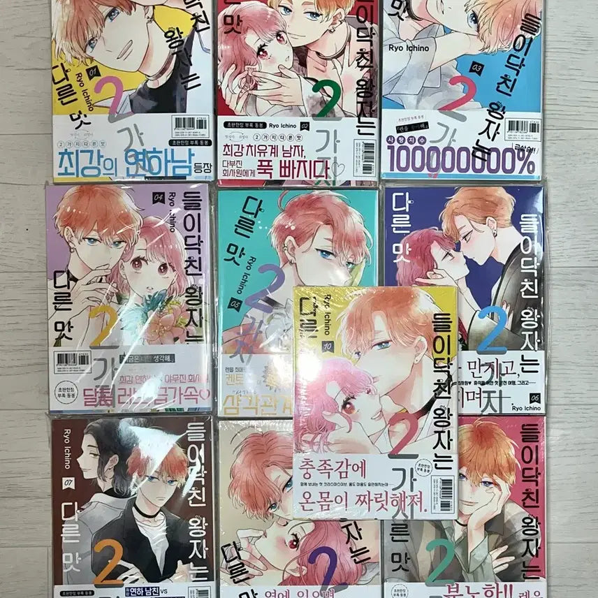 [BUNJANG] Darling, the Prince is Here! (들이닥친 왕자는) Complete Set Vol. 1-10 (First Edition with Bonus) / [일괄] 들이닥친 왕자는 2가지 다른 맛 1-10권 초판 특전 만화책