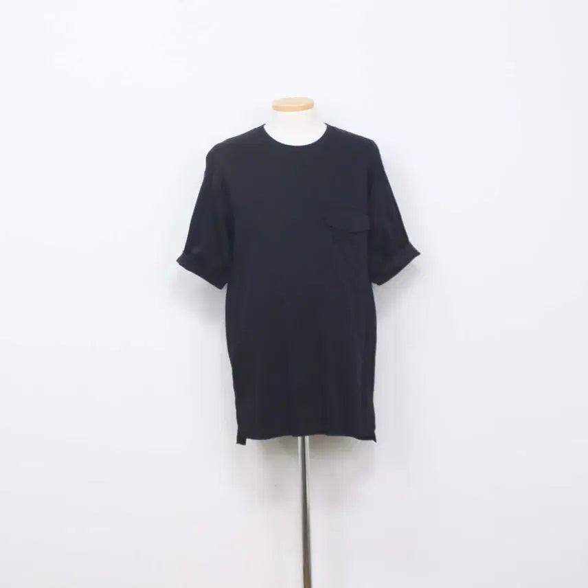 [BUNJANG] Il Coro Men's Round Neck Short Sleeve T-Shirt (L) / [정품] 일꼬루소 남성 라운드 반팔 티셔츠 100(L)사이즈 정인샵