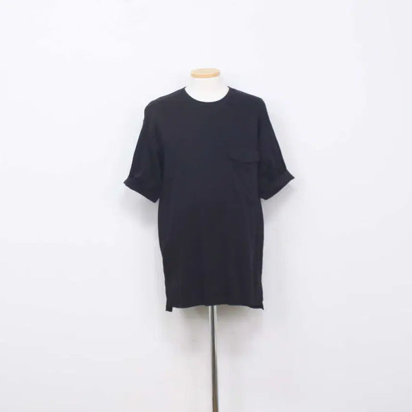 [BUNJANG] Il Coro Men's Round Neck Short Sleeve T-Shirt (L) / [정품] 일꼬루소 남성 라운드 반팔 티셔츠 100(L)사이즈 정인샵