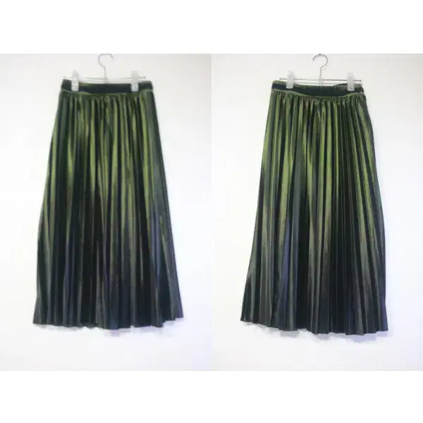 [BUNJANG] Recov Helsinki Khaki Pearl Banding Skirt / (44, 24~25인치) 레코브 헬싱키 카키 펄 밴딩 스커트 (44)