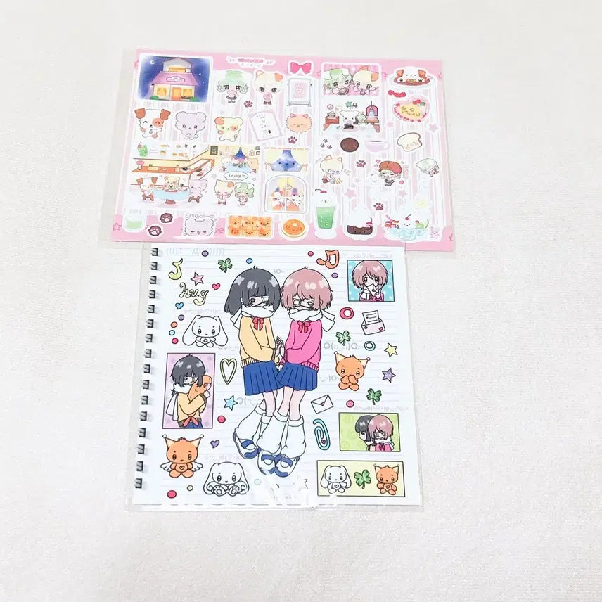 [BUNJANG] Character Deco Sticker Set for Journaling / 다꾸씰스티커 다꾸스티커 인물다꾸 샤오홍슈스티커 다이어리스티커 인물스티커