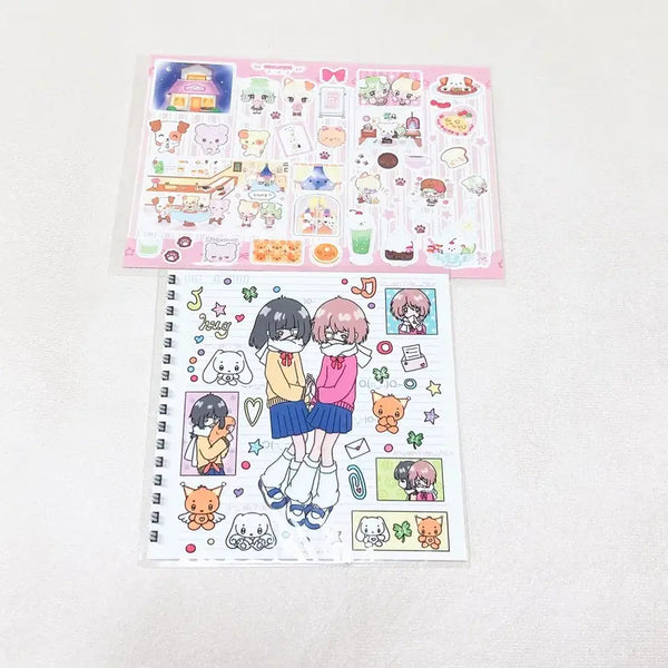 [BUNJANG] Character Deco Sticker Set for Journaling / 다꾸씰스티커 다꾸스티커 인물다꾸 샤오홍슈스티커 다이어리스티커 인물스티커