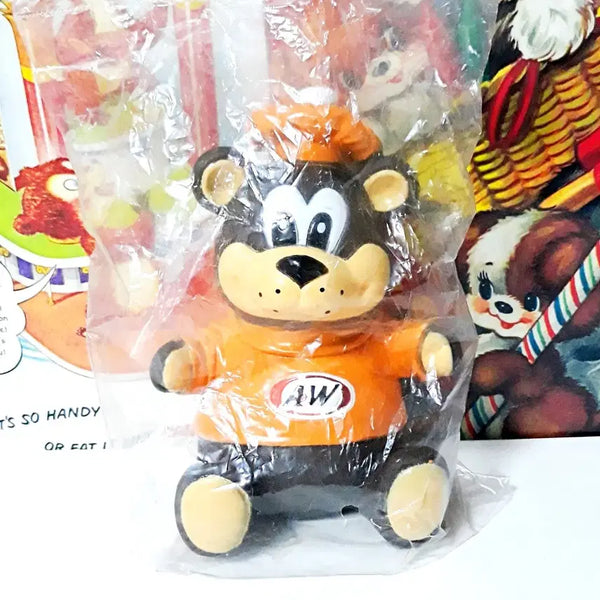 [BUNJANG] A&W Root Bear Mascot Coin Bank (Sealed) / A & W 루트 베어 곰 저금통