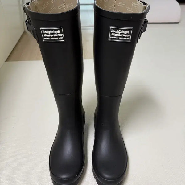 [BUNJANG] Rockfish Long Rain Boots (245-250mm) / 락피쉬 레인부츠 롱 245-250
