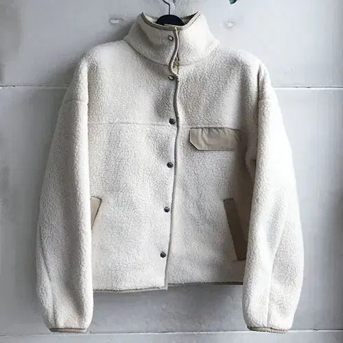 [BUNJANG] The North Face Beige Fleece Jacket / 노스페이스 정품 - 통통55.66/새거수준