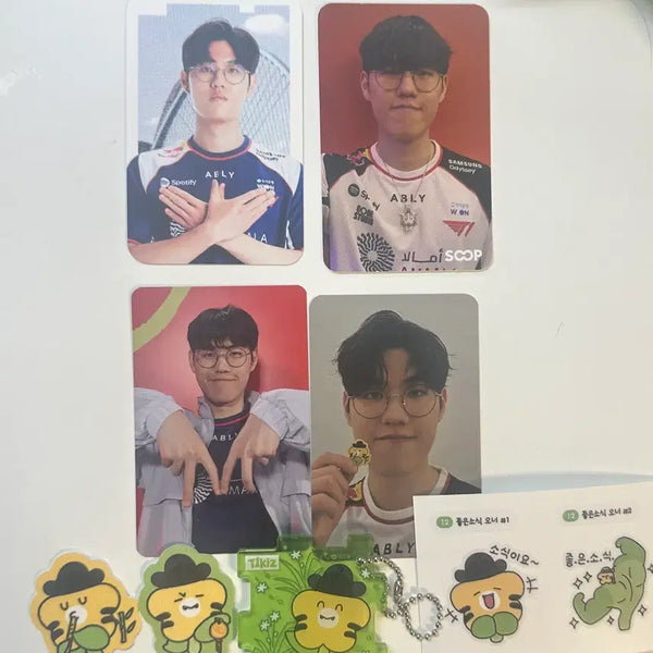 [BUNJANG] T1 Faker MSI Soop Membership Photocard Set / 티원 T1 오너 세트 암행천문 MSI 숲 멤버십 5만원 포토카드 포카