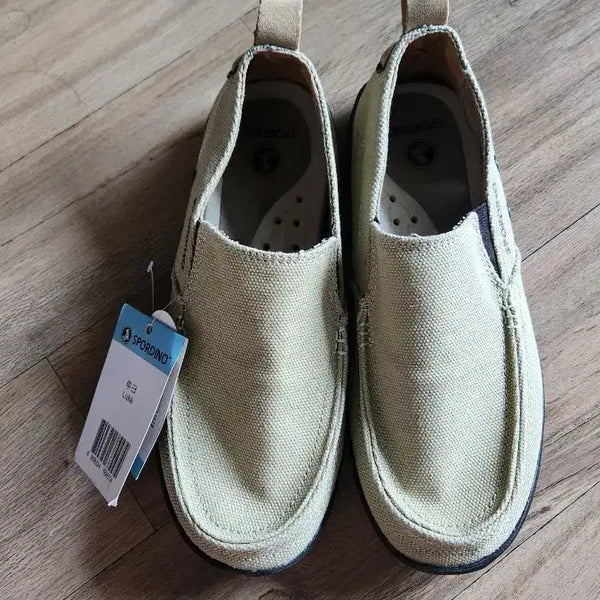 [BUNJANG] Spodino Men's Loafers Beige / 스포디노 남자 로퍼 베이지