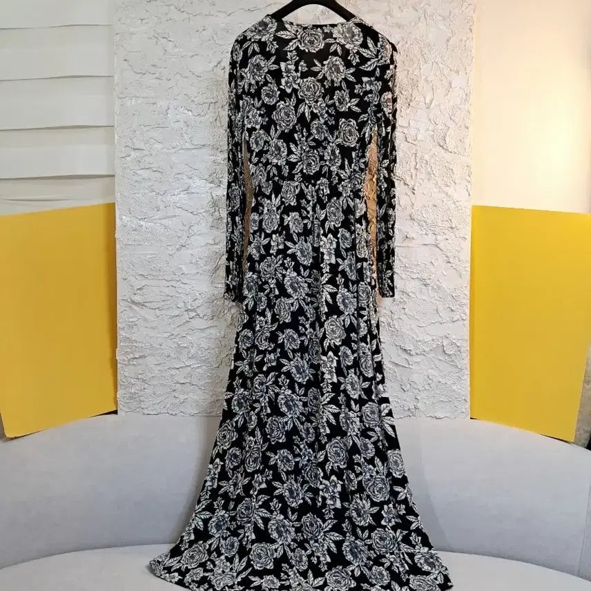 [BUNJANG] Billabong Cold Breath Flower Pattern Long Dress / 빌라봉 냉감 플라워패턴 롱원피스